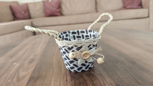 Mini cesto decorativo modello