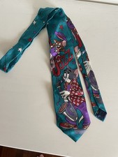 TOM & JERRY 100% SILK TIE Vintage