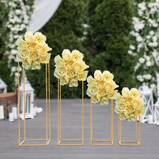 4 pezzi portafiori metallo