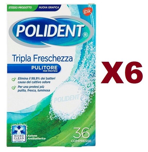 Compresse polident - pz,