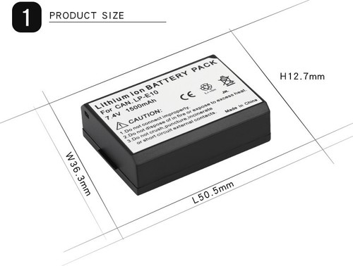 Batterie pour canon eos - batterie,