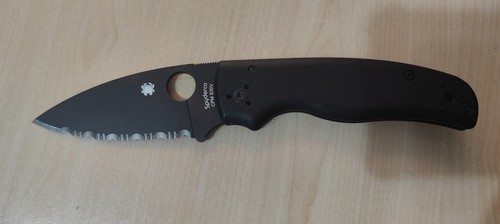 Spyderco shaman s30v dlc - spyderco,