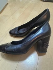 Decolte Chanel tacco blu scuro