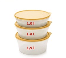 Tupperware Classic Set 1l  1,4l  1,9l 