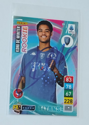Autografo koni winter card - autografo, de