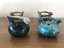 Stock 4 Vasi Decorativi Anni 70 In Ceramica Italiana Smaltata AL CANALE VENEZIA