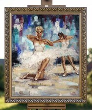 Ballerine sul palco - quadro