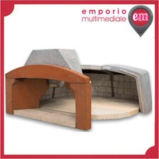 FORNO LEGNA REFRATTARIO PROFESSIONALE 150 CM PER PIZZERIA RISTORANTE FATTURABILE