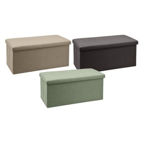 Pouf contenitore doppio - contenitore, in