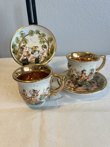 Set tazze piattini in - piattini,