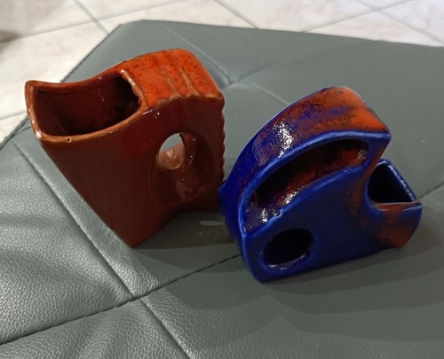 Coppia vasetti modernisti - , in