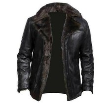Bomber uomo aviatore shearling