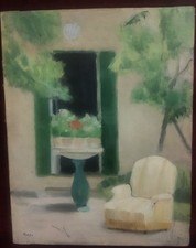 QUADRO OLIO 35x45cm - FERNANDO TROSO (LECCE 1910- ROMA 1990) - 1952