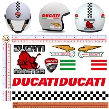 Adesivi casco ducati corse