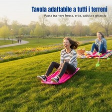 Slitta rinforzata per erba