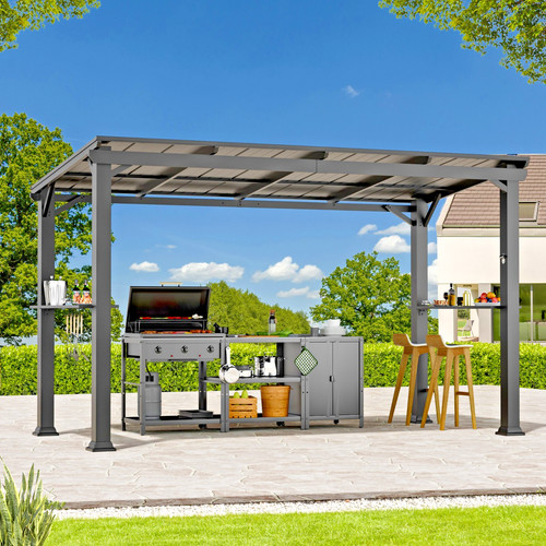 Outdoor x12 hardtop grill - 6'x12',