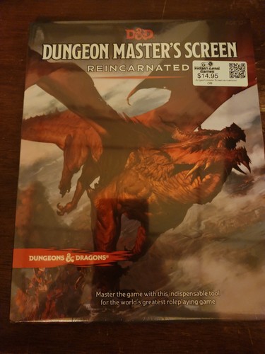 Dungeon master screen - master's,