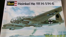 VINTAGE Revell H-209 Heinkel He111 H-1/H-6 1:72