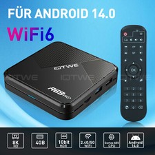 2025 Smart TV BOX Stick Android14 8K128G 2.4/5G WIFI6 lettore multimediale Octa Core USB