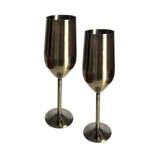 Flauto champagne acciaio inox - acciaio,