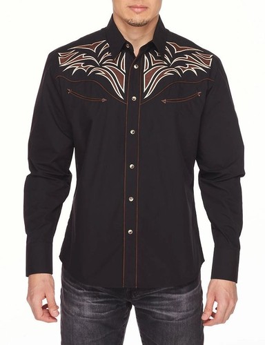 Camicia uomo western shirt - camicia,