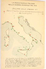 REGIA MARINA ITALIANA NELLA GUERRA MONDIALE 1915-1918 SERIE III 7 STAZIONI RADIO