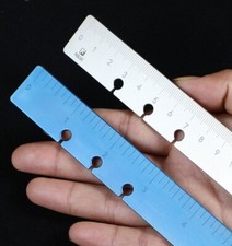 Righello metrico 8" in titanio