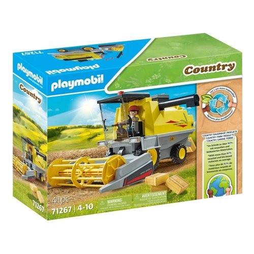 Playmobil mietitrebbia 41 pz - mietitrebbia,