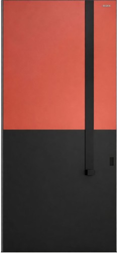 Porte girevoli nero arancio - porte, nero-arancio