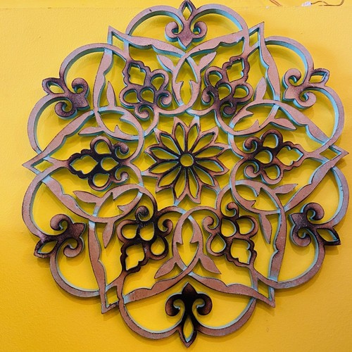 Mandala etnico fiore - , di