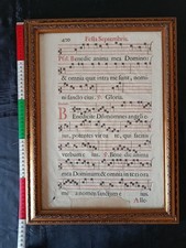 Antico Spartito Musicale