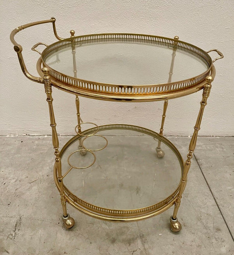 Carrello bar ottone e - carrello,