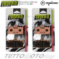 KIT 2 CP PASTIGLIE ANT TROFEO SINTERIZZATE SUZUKI GSXR 600 2001 2002 2003