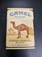 PACCHETTO SIGARETTE VINTAGE VUOTO OLD CIGARETTES PACKET EMPTY *** CAMEL