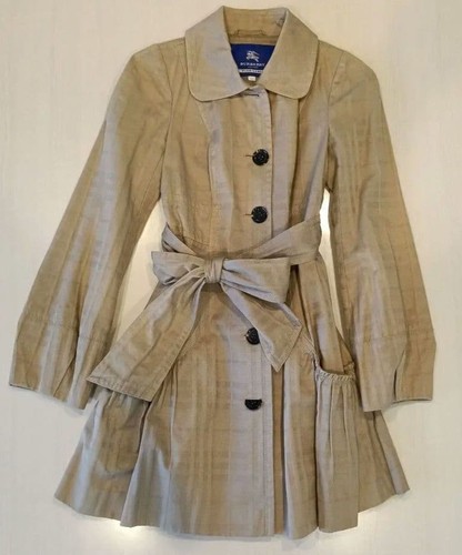 Trench cappotto burberry blu - burberry,