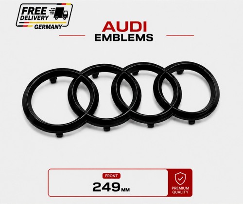 Audi 249 anelli emblema - anelli,