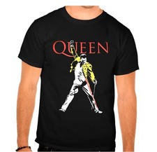 T-shirt nera Queen Freddie