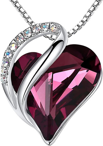 Infinito amore cuore collana - cuore,