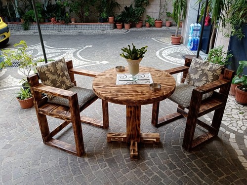 Set giardino con tavolo - set,