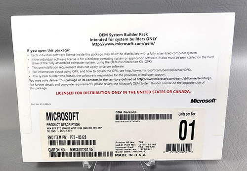 Microsoft windows server - microsoft, 2008