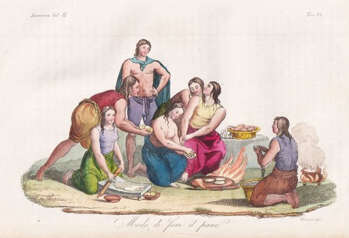 Mexico ferrario 1830 - 1830, incisione