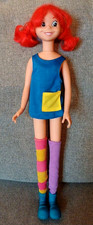 Pippi Calzelunghe bambola 42 cm vintage Giochi Preziosi 1995 Pippi Longstocking