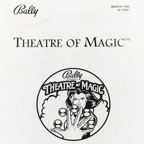 Bally teatro della magia - della,