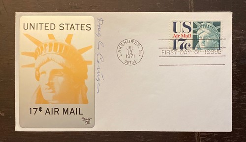 1971 fdc autografato dal - 1971,