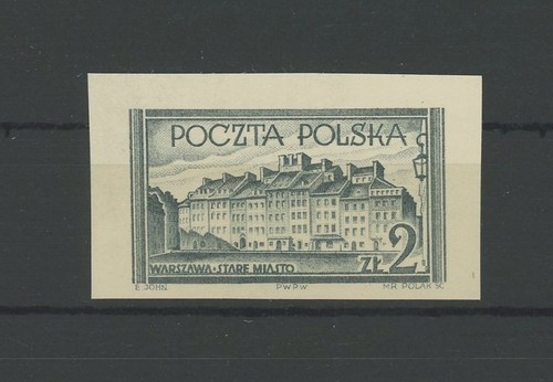 Polonia stampa nera 1958 - stampa,