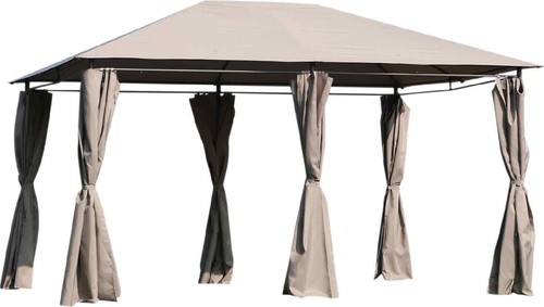Gazebo giardino 3x4 in - gazebo,