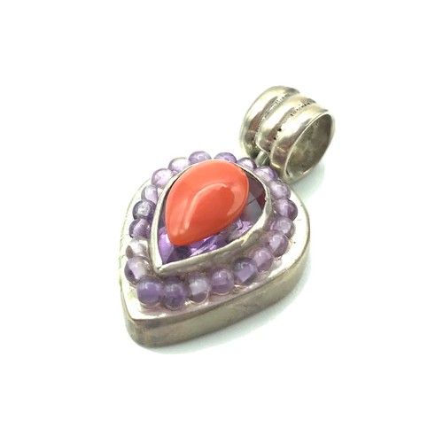 Ciondolo argento vintage - in,