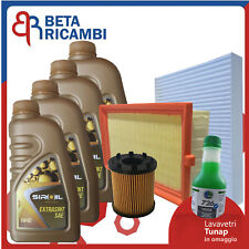 Kit Tagliando Fiat 500L 1.4 Benzina LPG 88KW 120CV 3 Filtri Aria Abitacolo 4Olio