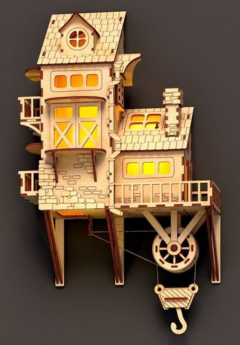 Puzzle legno - in,