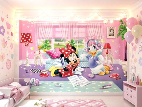 Carta parati disney minnie - da,